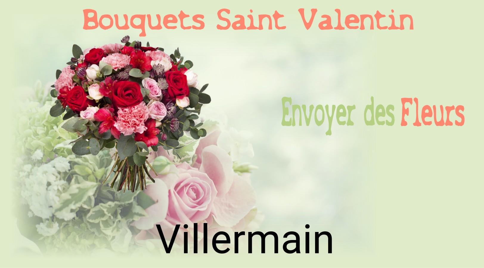 Roses de Saint-Valentin livrées à Villermain